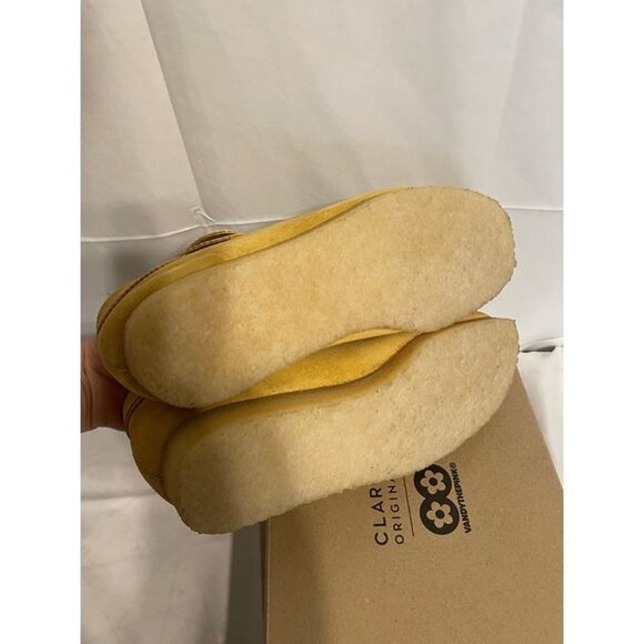 Clarks x Vandy Cheeseburger Size 10 Men's Wallaby Boot Shoes RARE - Picture 10 of 11
